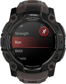 Смарт-часы Garmin Instinct 3 50mm AMOLED Black with Charcoal Band (010-03020-00/40) - Зображення 5