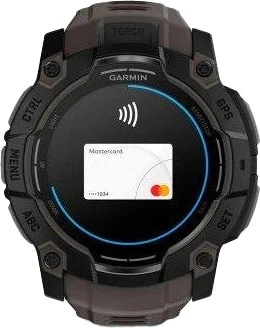 Смарт-часы Garmin Instinct 3 50mm AMOLED Black with Charcoal Band (010-03020-00/40) - Зображення 6