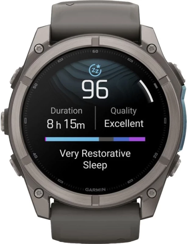 Смарт-часы Garmin Fenix 9 51mm Titanium with Pebble Gray Silicone Band (010-04763-00/01) - Зображення 9