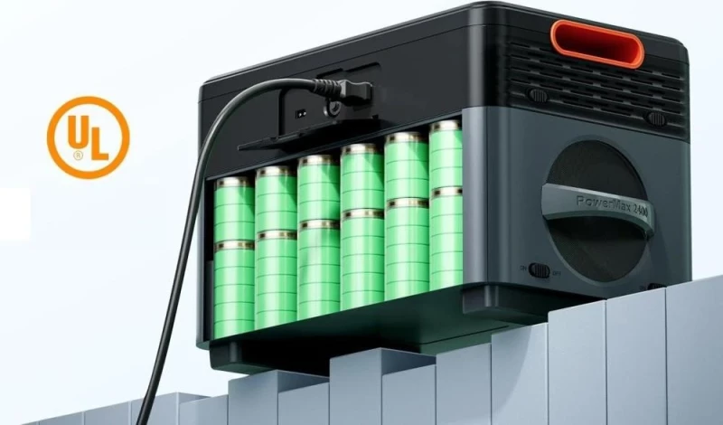 Дополнительная батарея для зарядной станции Oscal BP2400 Pro Expansion Battery (for PowerMax 2400 Pro) Gray - Зображення 7