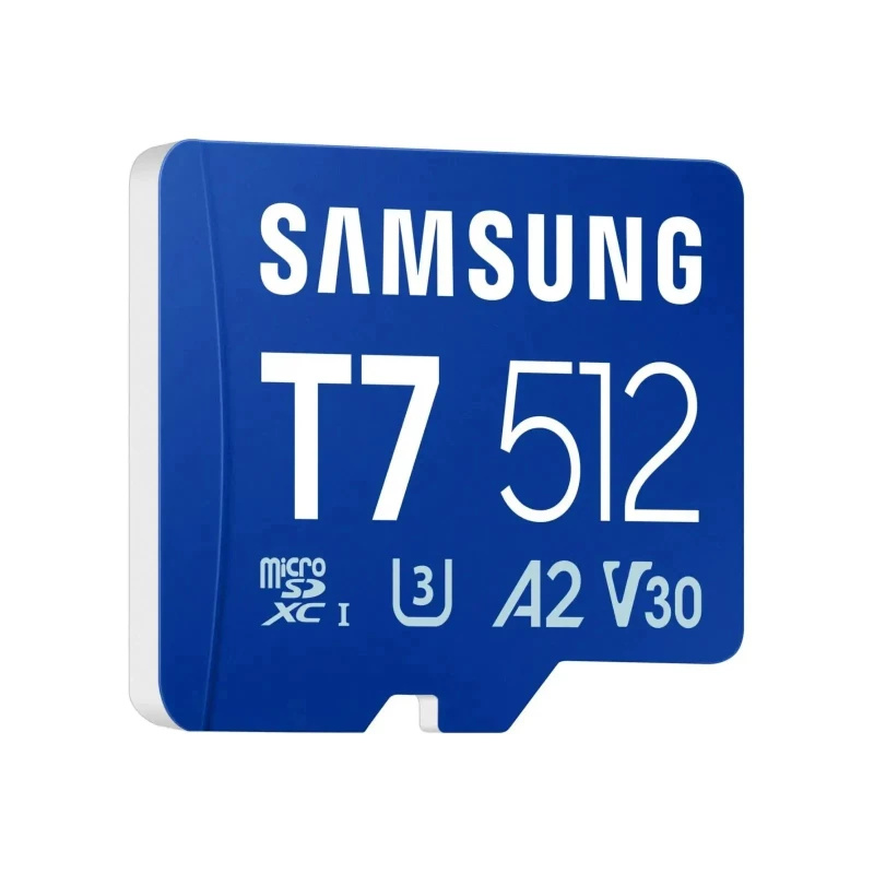 Samsung 512GB microSDXC class 10 UHS-I U3 V30 A2 T7 (MB-MB512T/WW) - Зображення 1