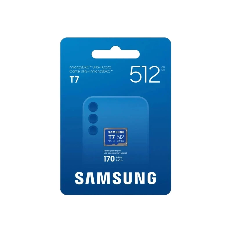 Samsung 512GB microSDXC class 10 UHS-I U3 V30 A2 T7 (MB-MB512T/WW) - Зображення 3