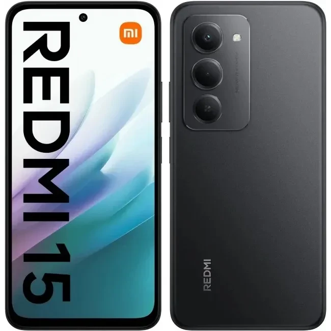 Xiaomi Redmi 15 4G 6/128GB Midnight Black (with charger) Europe