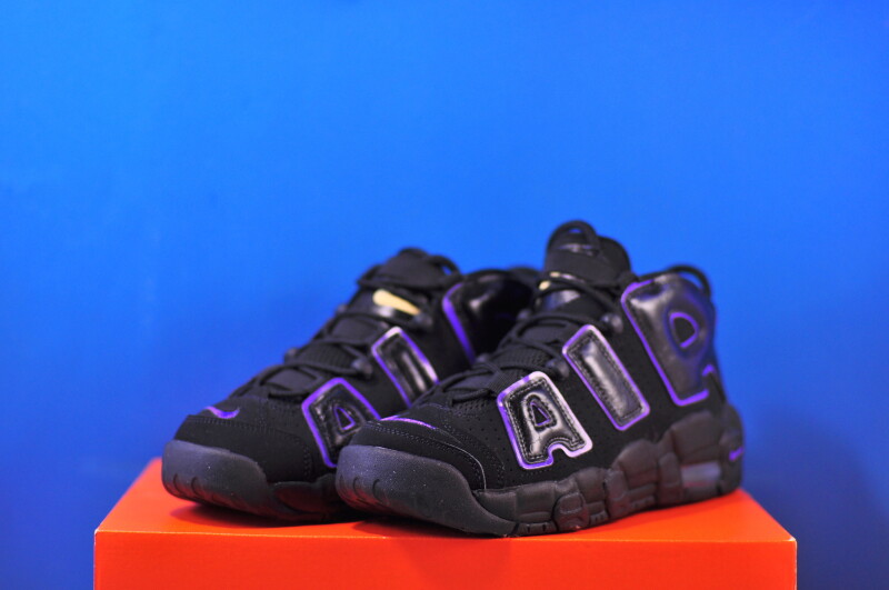 Кросівки Nike Air More Uptempo "Black Action/Grape" DX5954-001 - Зображення 1