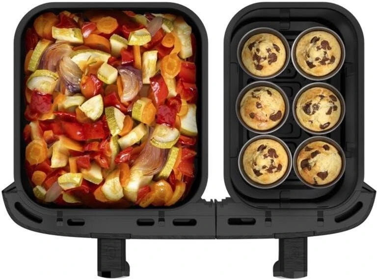 Мультипечь Tefal Dual Easy Fry XXL EY9428E0 - Зображення 3