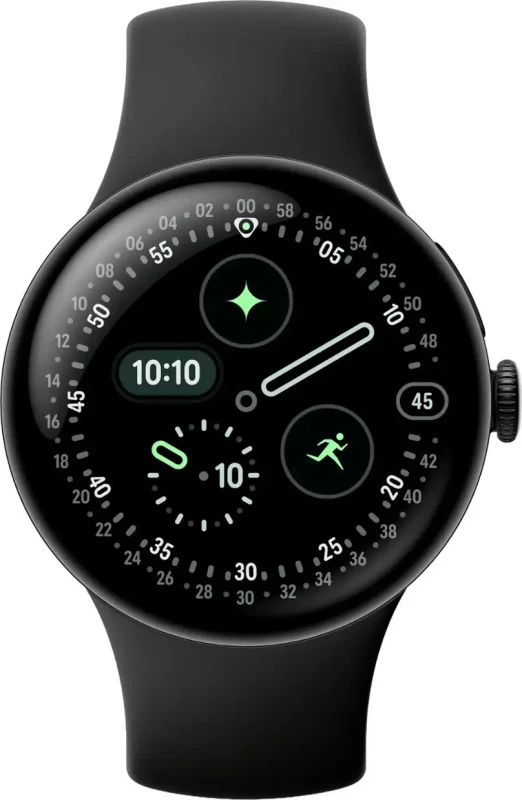 Смарт-часы Google Pixel Watch 4 41mm LTE Matte Black Aluminum case / Obsidian Active Band - Зображення 1