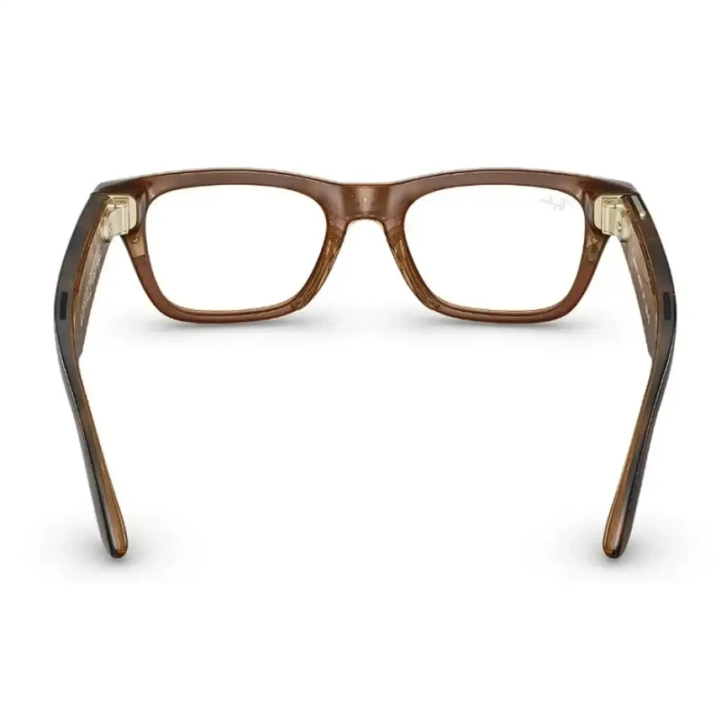 Ray-Ban Meta Blayzer Optics Gen 2 Shiny Havana with Demo Lens (RW7001 8528 50-19) - Зображення 3