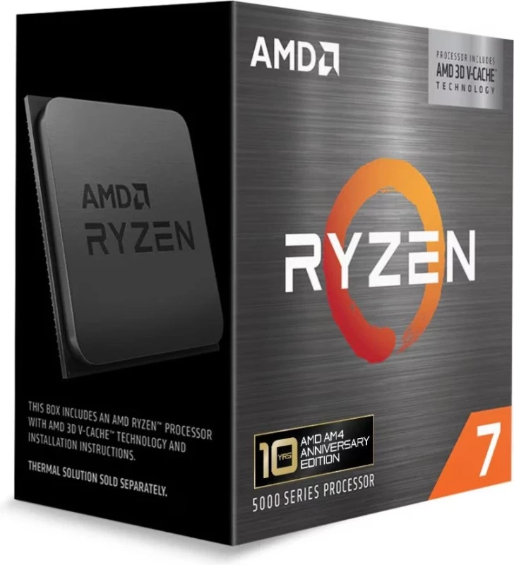 AMD Ryzen 7 5800X3D 10th AM4 Anniversary Edition (100-100000651POF) - Зображення 2