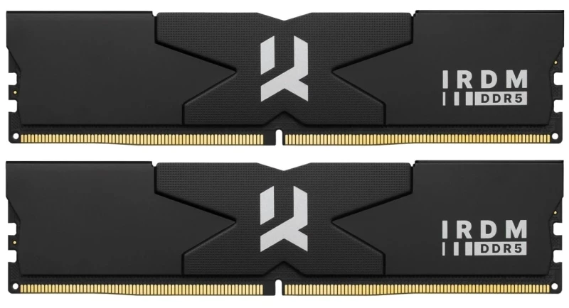 DDR5 2x16GB/6000 Goodram IRDM Black (IR-6000D564L36S/32GDC) (UA)