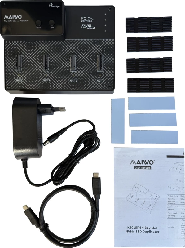 Док-станция для диска Maiwo K3015P4 (6910055823018) (UA) - Зображення 1
