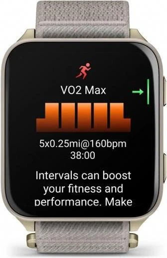 Garmin Venu X1 Soft Gold Titanium and French Grey Nylon (010-02980-33/08) - Зображення 3