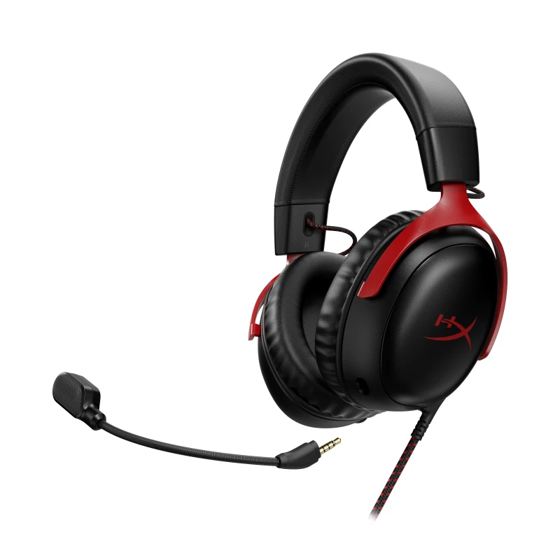 HyperX Cloud III Black-Red (727A9AA) (UA) - Зображення 3