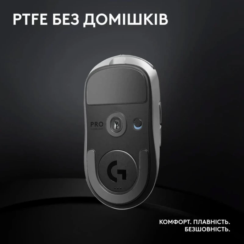 Logitech G Pro X Superlight 2 Lightspeed Wireless White (910-006638, 910-006639) - Зображення 7