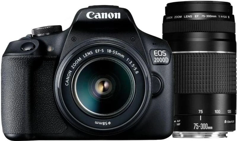 Canon EOS 2000D kit (18-55 + 75-300) (2728C021) - Зображення 1