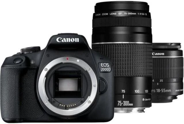 Canon EOS 2000D kit (18-55 + 75-300) (2728C021)
