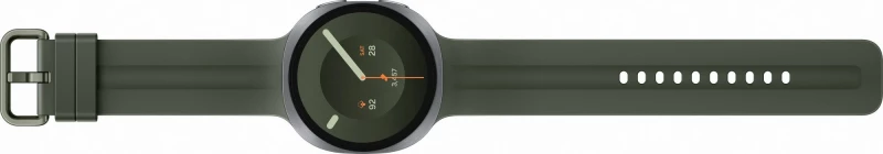 Смарт-часы Samsung Galaxy Watch9 Silver Bluetooth 44mm Sport Band Olive M/L (SM-L350NZSA) - Зображення 5