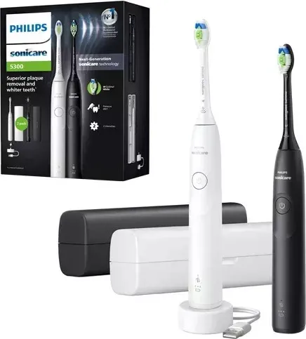 Набор из 2-х электрических зубных щеток Philips Sonicare 5300 HX7109/01