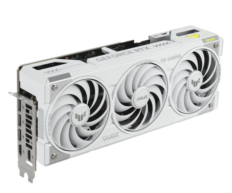 ASUS GeForce RTX 5070 Ti TUF Gaming OC White 16GB GDDR7 DLSS4 (TUF-RTX5070TI-O16G-WHITE-GAMING) EU - Зображення 4