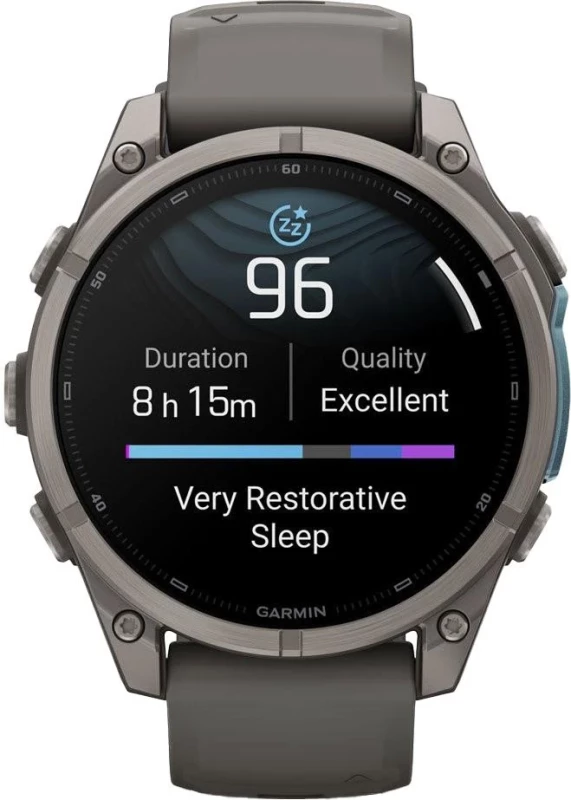 Смарт-часы Garmin Fenix 9 47mm Titanium with Pebble Gray Silicone Band (010-04762-00/01) - Зображення 9