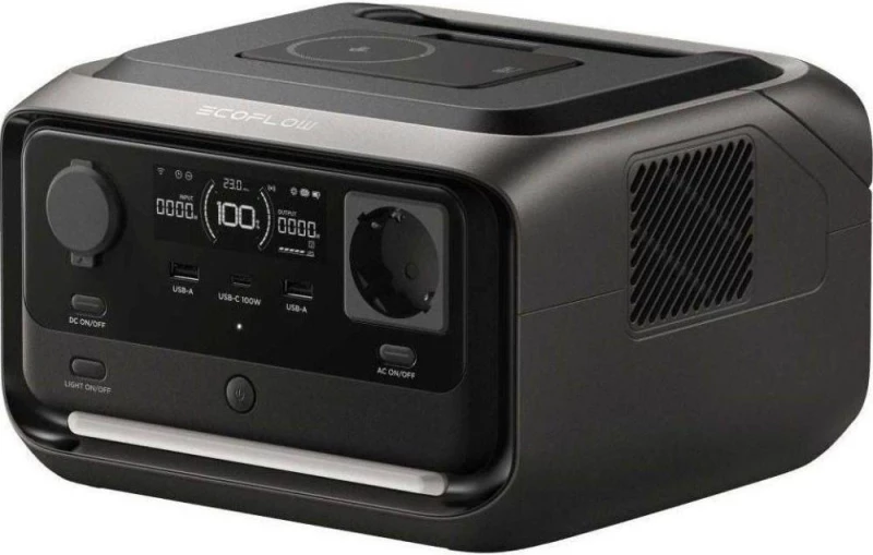 Зарядная станция EcoFlow RIVER 3 Max Plus Wireless (EFRIVER3MP-Wireless-EU-CBOX) - Зображення 2
