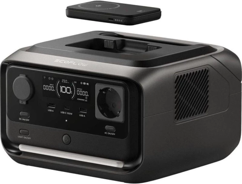 Зарядная станция EcoFlow RIVER 3 Max Plus Wireless (EFRIVER3MP-Wireless-EU-CBOX) - Зображення 3