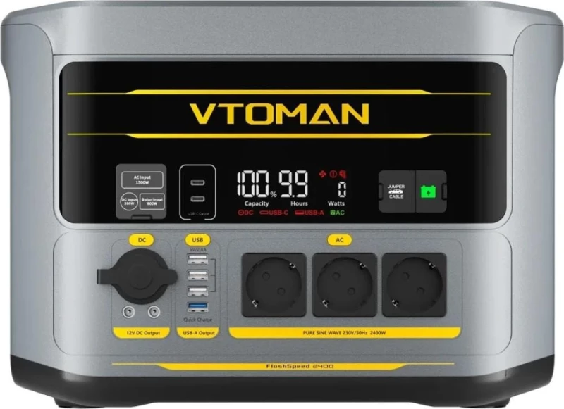 Зарядная станция Vtoman FlashSpeed 2400 1408Wh - Зображення 1