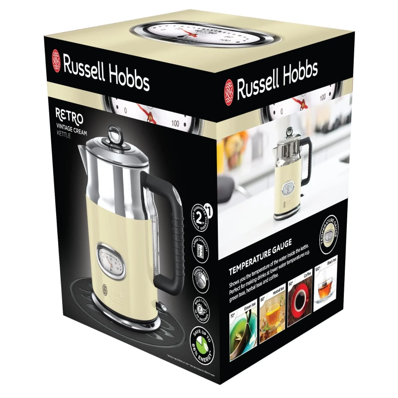 Russell Hobbs Retro Cream 21672-70 - Зображення 2