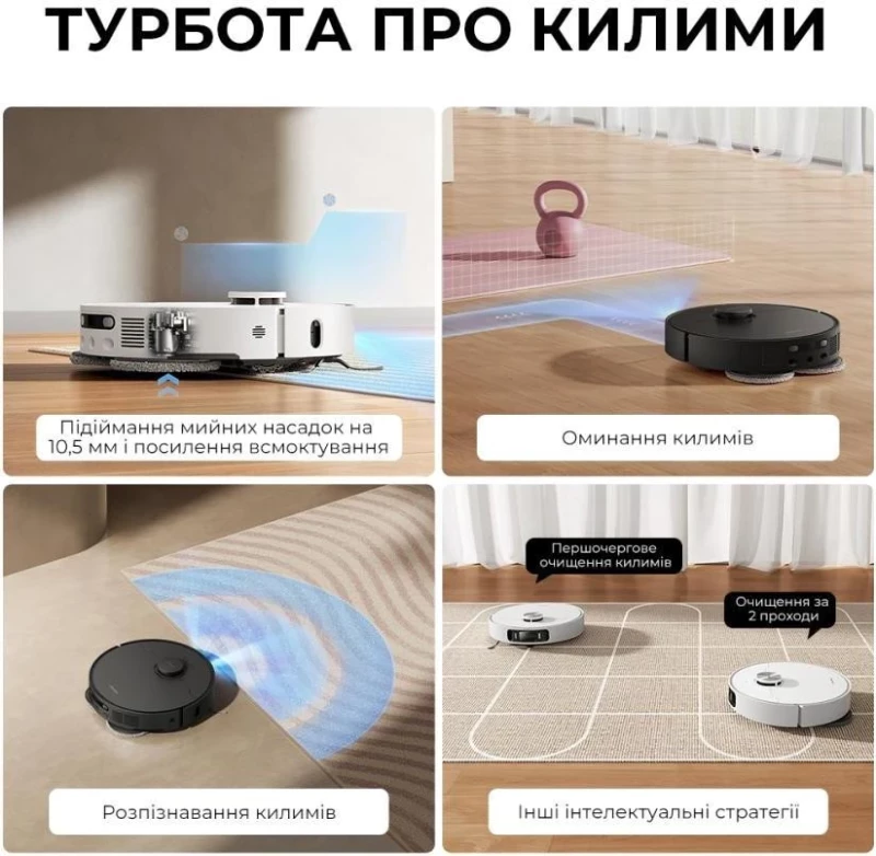 Dreame L40 Ultra AE Black (RLL77SE-Bl) - Зображення 5