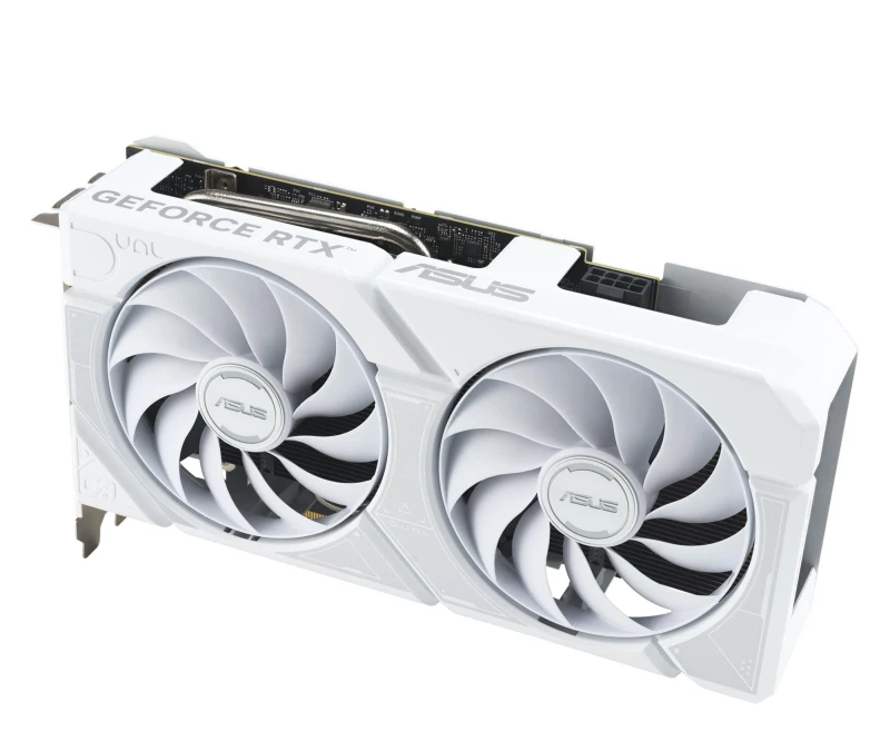 ASUS GeForce RTX 5060 Ti Dual OC White 16GB GDDR7 DLSS4 (DUAL-RTX5060TI-O16G-WHITE) EU - Зображення 1
