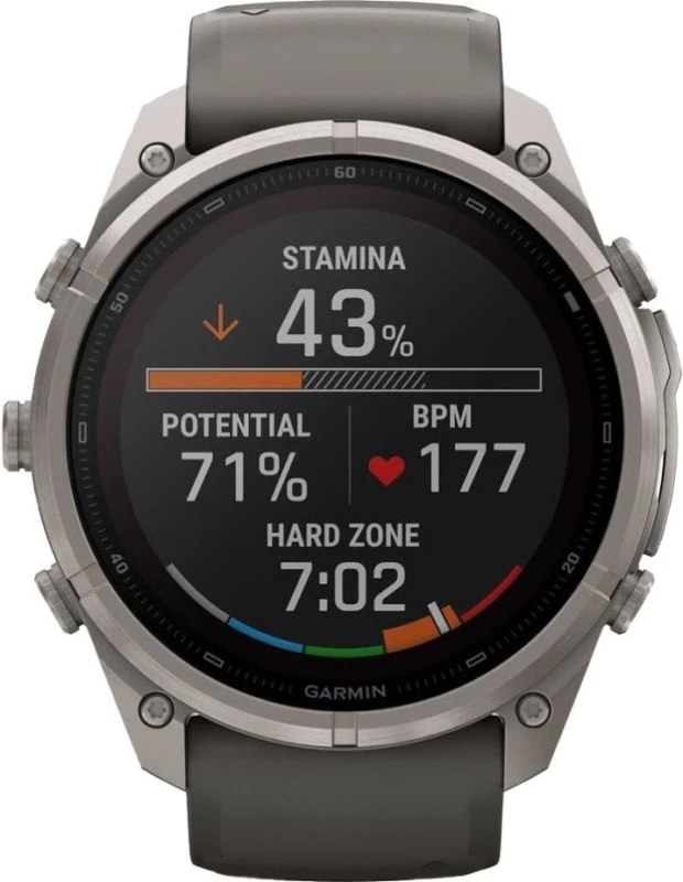 Смарт-часы Garmin Fenix 9 Pro Solar 51mm Titanium with Pebble Gray/Silver Gray Silicone Band (010-04339-05/06) - Зображення 5