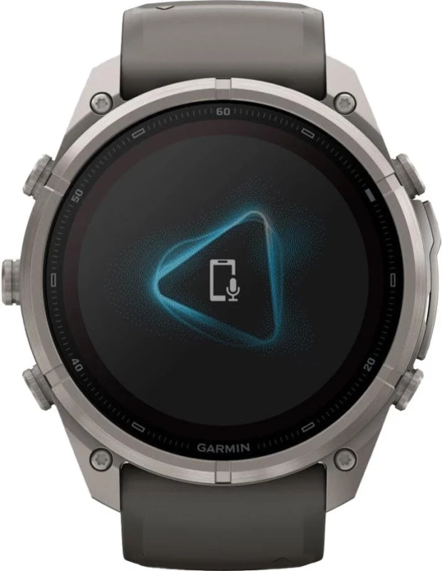 Смарт-часы Garmin Fenix 9 Pro Solar 51mm Titanium with Pebble Gray/Silver Gray Silicone Band (010-04339-05/06) - Зображення 6