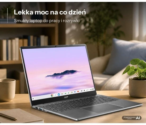 Acer Chromebook Plus 514 Core 3 N355/8GB/128 ChromeOS (CB514-6H || NX.JP7EP.001) No charging adapter - Зображення 9