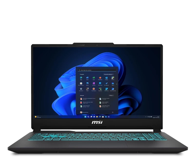 MSI Cyborg 15 Black Edition i5-13420H/24GB/512/Win11 RTX4050 (Cyborg 15 Black Edition A13VEO-2629PLY) No charging adapter