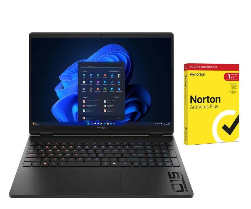 HyperX OMEN 15 Core i5-14500HX/24GB/512/Win11 RTX5060 + Norton (15-ga0071nwx (DG3W3EA))