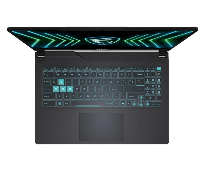 MSI Cyborg 15 Black Edition i5-13420H/32GB/512/Win11 RTX4050 (Cyborg 15 Black Edition A13VEO-2629PLY) No charging adapter - Зображення 8
