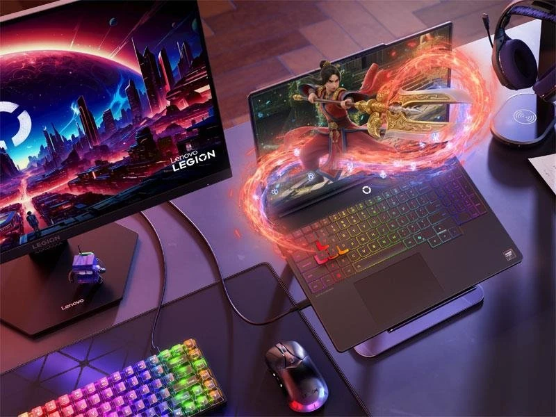 Lenovo Legion 5-15 Ryzen 7-250/16GB/2TB RTX5050 OLED 165Hz (83Q7002FPB) - Зображення 9