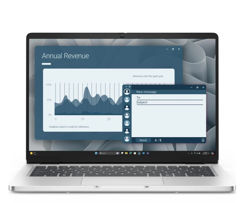 Dell Pro 14 Ryzen AI 7-350/32GB/1TB/Win11P (BTO603_PC14255_EMEA) - Зображення 2