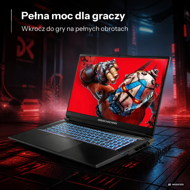 Dream Machines 17PL20 i9-14900HX/16GB/1TB/Win11PX RTX5070Ti 240Hz (RX5070Ti-17PL20) - Зображення 7