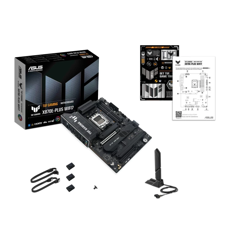 ASUS TUF GAMING X870E-PLUS WIFI7 (90MB1M70-M0EAY0) (UA) - Зображення 1
