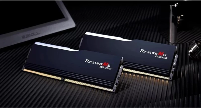 G.Skill 32 GB (2x16GB) DDR5 6000 MHz Ripjaws M5 Neo RGB (F5-6000J2836G16GX2-RM5NRK) - Зображення 3