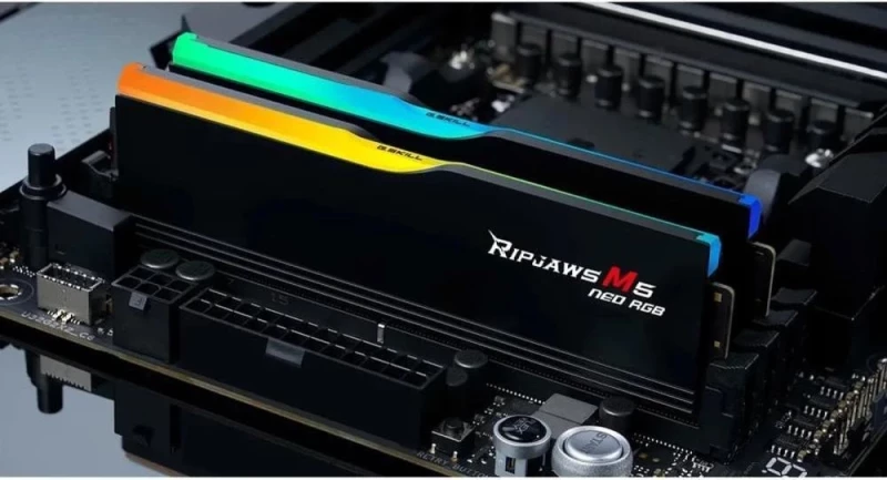 G.Skill 32 GB (2x16GB) DDR5 6000 MHz Ripjaws M5 Neo RGB (F5-6000J2836G16GX2-RM5NRK) - Зображення 4