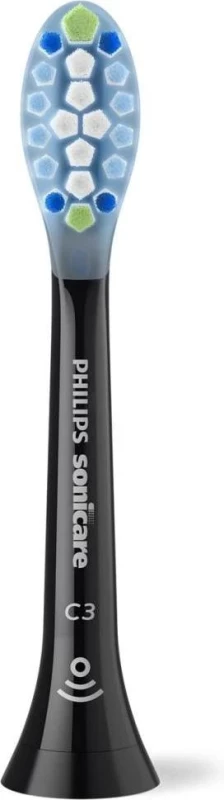Насадка для электрической зубной щетки Philips Sonicare C3 Premium Plaque Defence Black HX9042/88 - Зображення 1