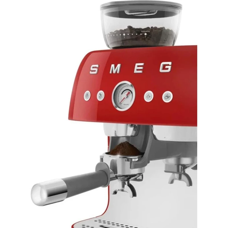 Рожковая кофеварка эспрессо SMEG EGF03RDEU - Зображення 1