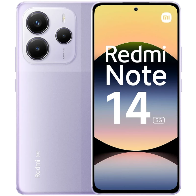 Xiaomi Redmi Note 14 5G 8/256Gb NFC Lavender Purple (with charger) Europe