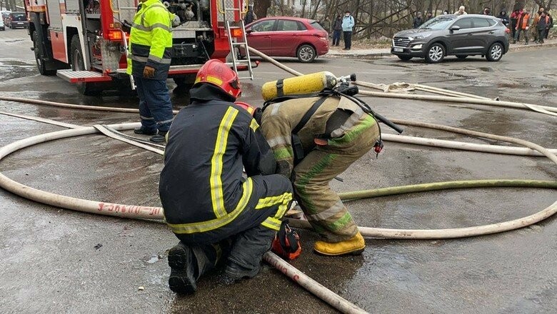 У Тернополі горіла автомийка