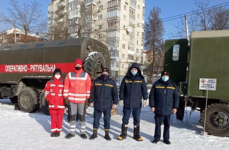 На Тернопільщині мобільні пункти обігріву працюють цілодобово