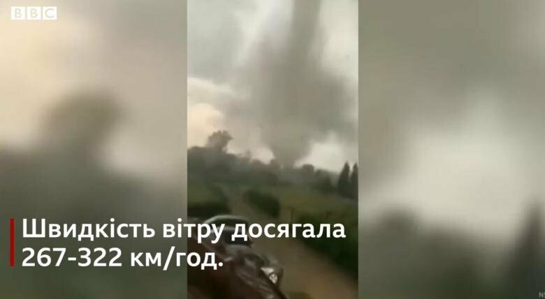 Це може бути найсильніший смерч за 900 років: з'явилося відео, як смерч руйнує чеські села