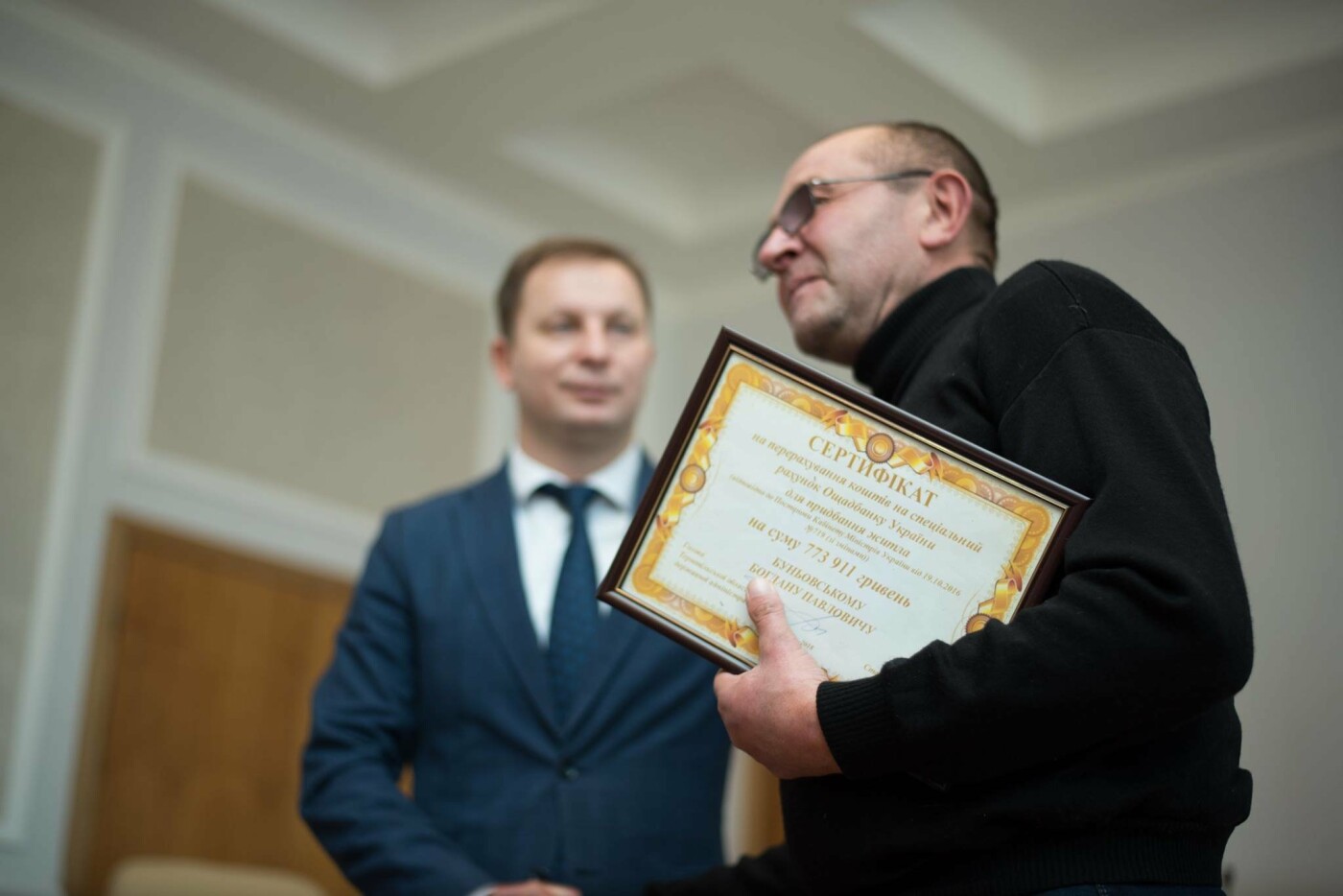 П’ять сімей учасників АТО отримали сертифікати на нове житл..., фото-1 П’ять сімей учасників АТО отримали сертифікати на нове житло (фото), фото-1