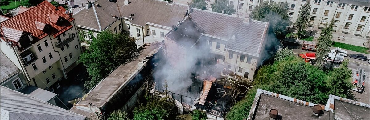 Горіло знову: до “Коловороту” у Тернополі вдруге приїжджали пожежники